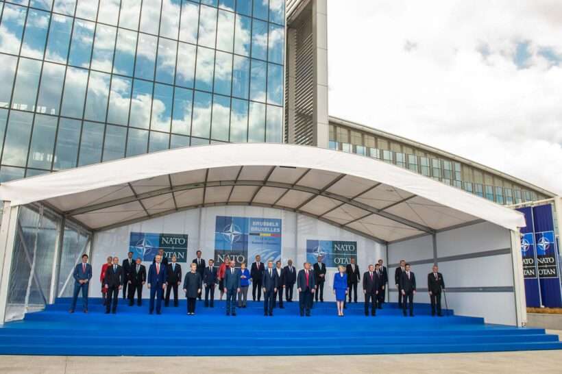 Sleutelrol bij de inauguratie van het nieuwe NAVO hoofdkantoor.