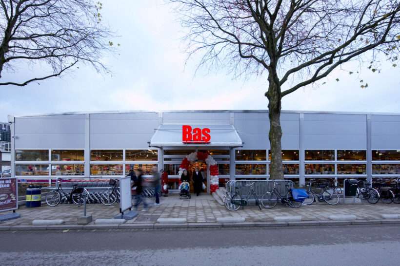 Neptunus Evolution Supermarkt Bas Schiedam tijdelijke supermarkt