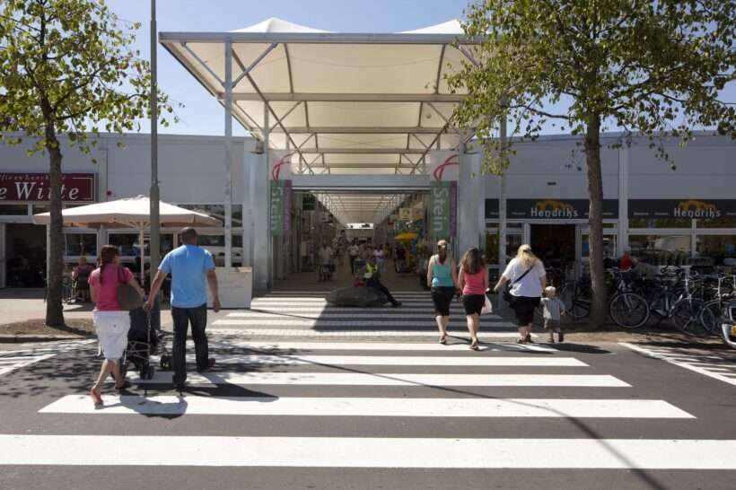 Neptunus Evolution Tijdelijk Winkelcentrum Stein Tijdelijke winkel