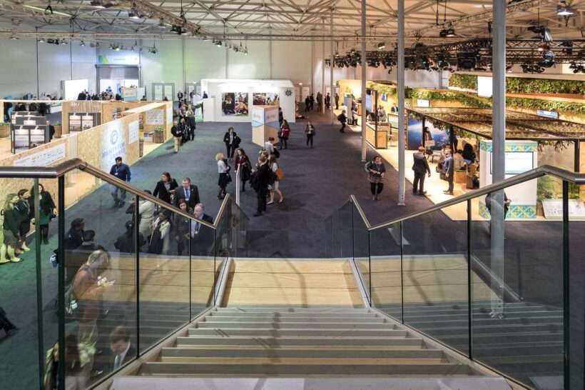 Neptunus evolution cop23 Bonn konferenz event zelt