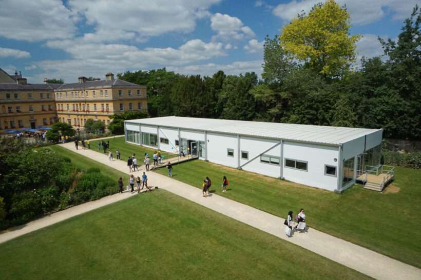 Neptunus Flexolution Temporary Building multi-functional Trinity College Oxford