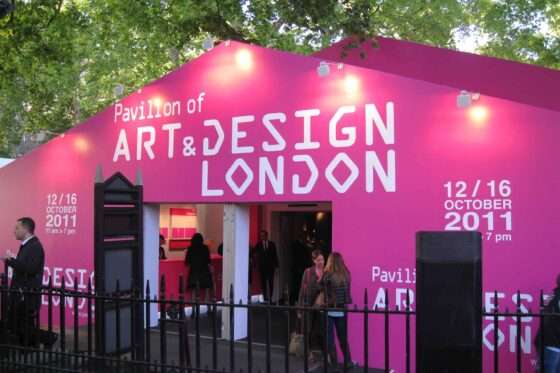 Neptunus aluhal Pavilion of art and design london exhibition tent