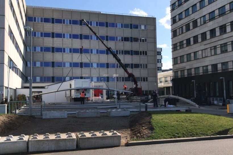 Neptunus-Alure-Globe-Triage-Tent-Maastricht-Ziekenhuis