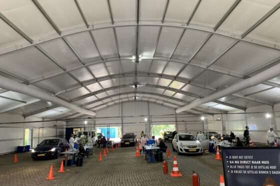 neptunus-demontabel-XLtestlocatie-GGD-Rotterdam-Evolution