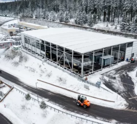 Neptunus bouwt hospitality structuur Biathlon Oberhof