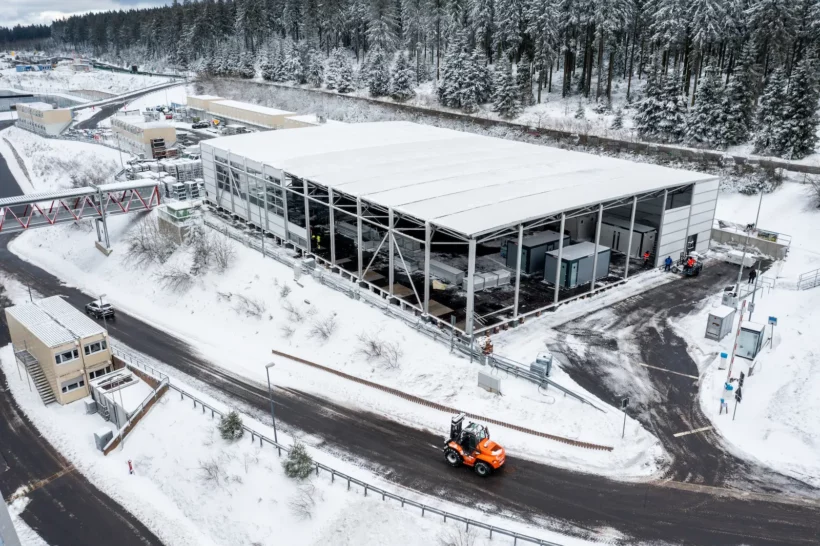 Neptunus bouwt hospitality structuur Biathlon Oberhof