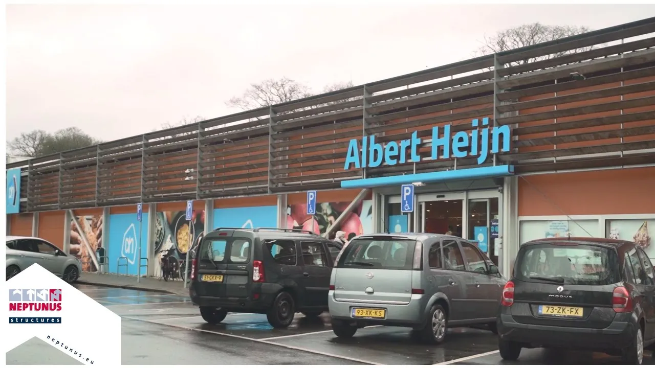 Een tijdelijke, flexibele en duurzame oplossing voor de Albert Heijn in Zuidlaren!🛒
