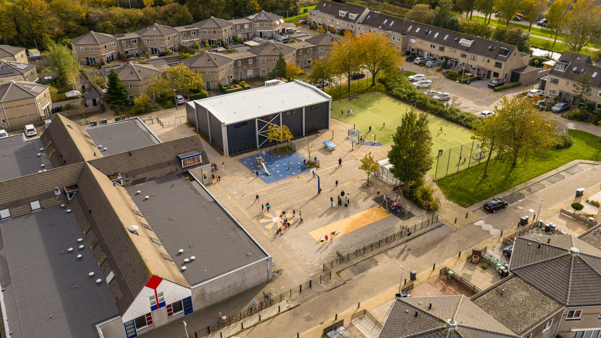 Sporthal Purmerend drone 1