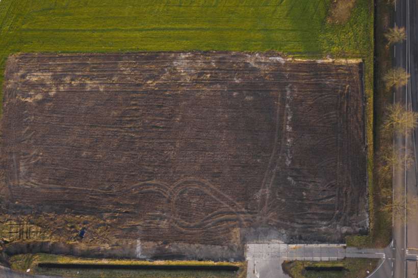 Eindresultaat leeg akkerland 3