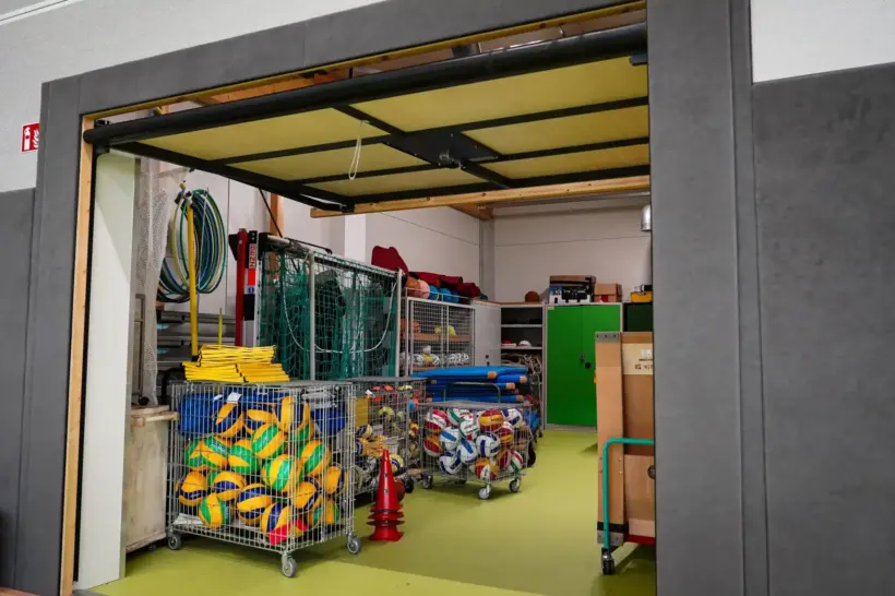 Temporary Sportshall Stuttgart-Feuerbach